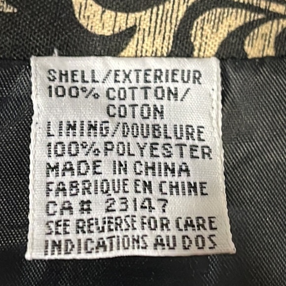 Talbots Petite Brocade Print Cotton Pencil Skirt - EUC - Picture 6 of 6